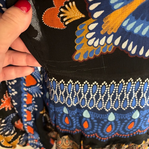 FARM Rio Vibrant Long Sleeve Maxi Dress - Picture 6 of 14